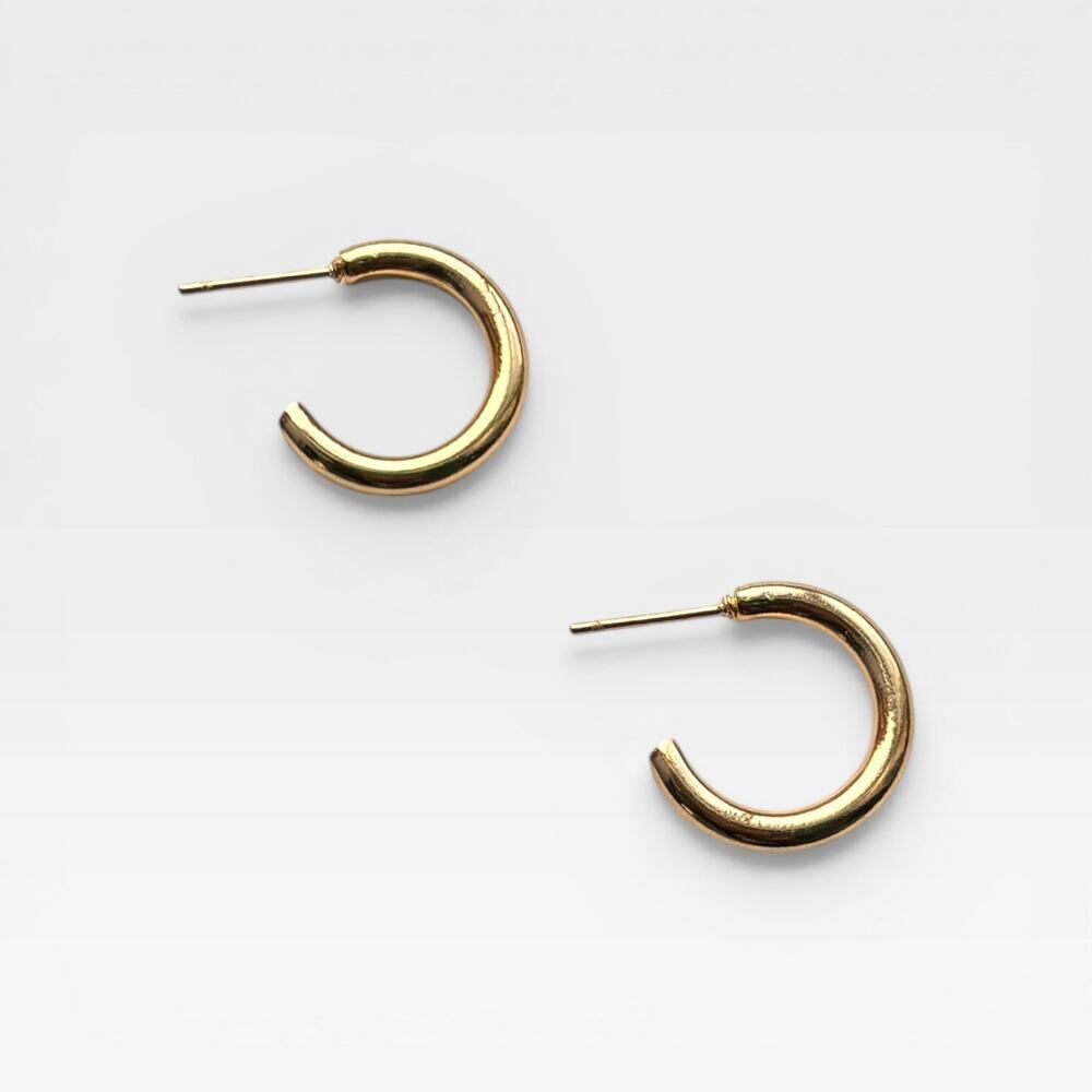 Mini Gold Hoop Earrings